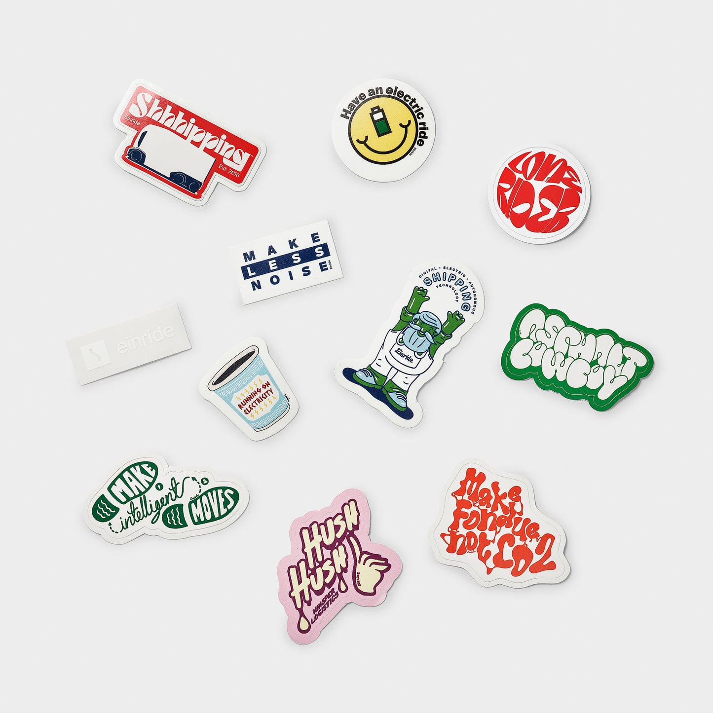Stickers Electric starters' pack